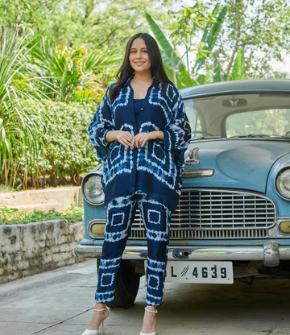 ALANNA TIE & DYE COORD SET